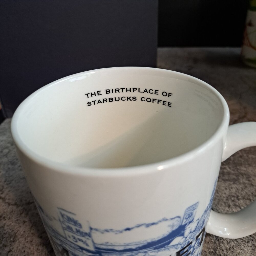 Starbucks Pike Place Market Birthplace Of Starbucks Coffee Mug Cup - Picture 4 of 16